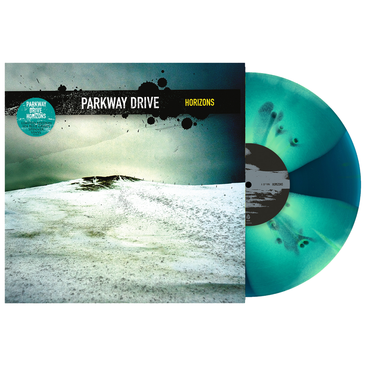 Parkway Drive (Horizons) Sea Blue Green Spinner Vinyl