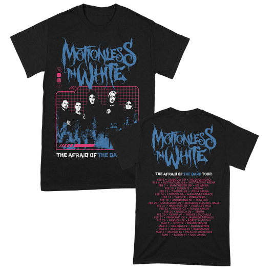 Motionless In White (Afraid Of The Dark Tour 2026) T-Shirt