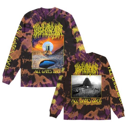 Blood Incantation (All Gates Open Album Cover Dye) Longsleeve