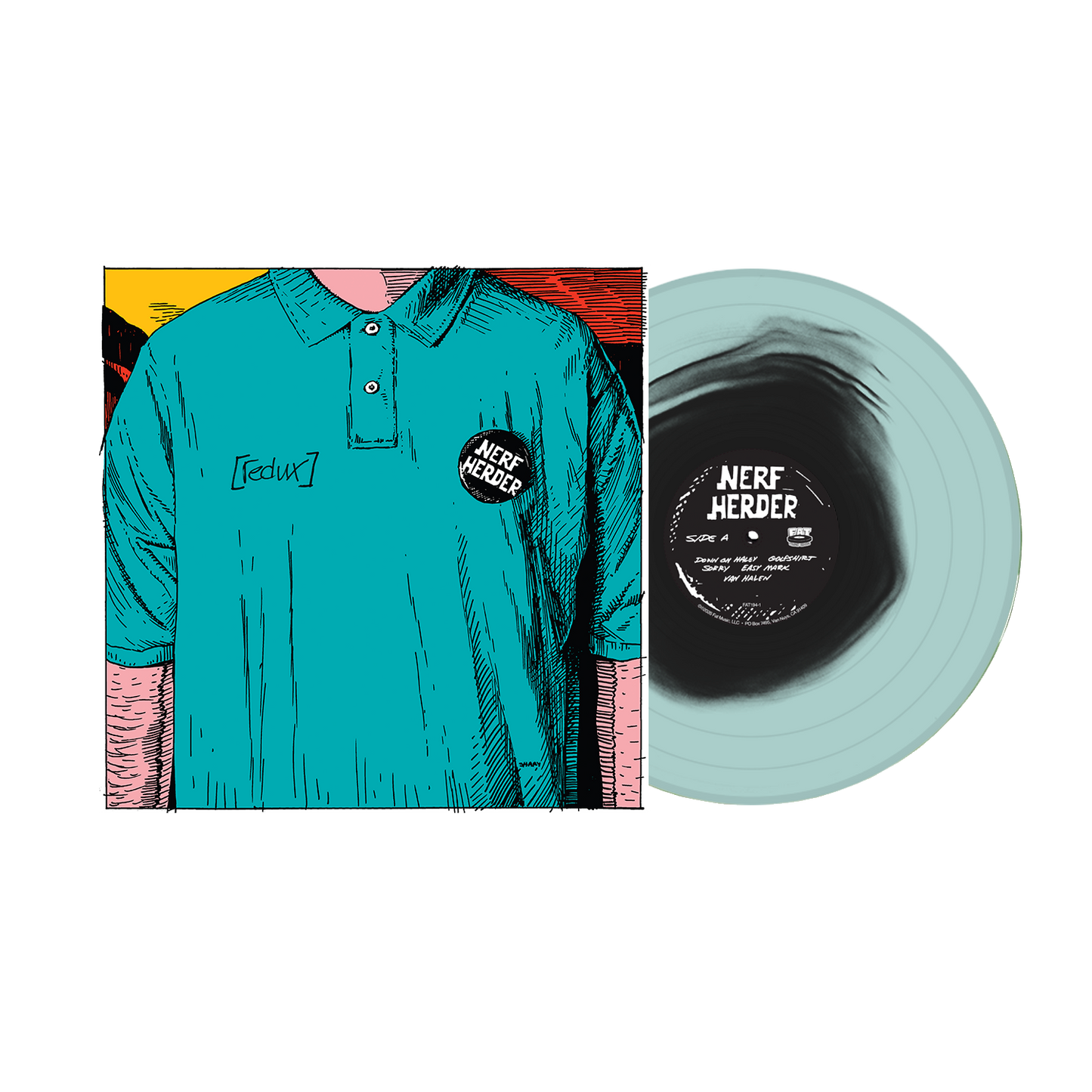 Nerf Herder (Nerf Herder [redux] 30th Anniversary) Black Inside Ice Blue Vinyl