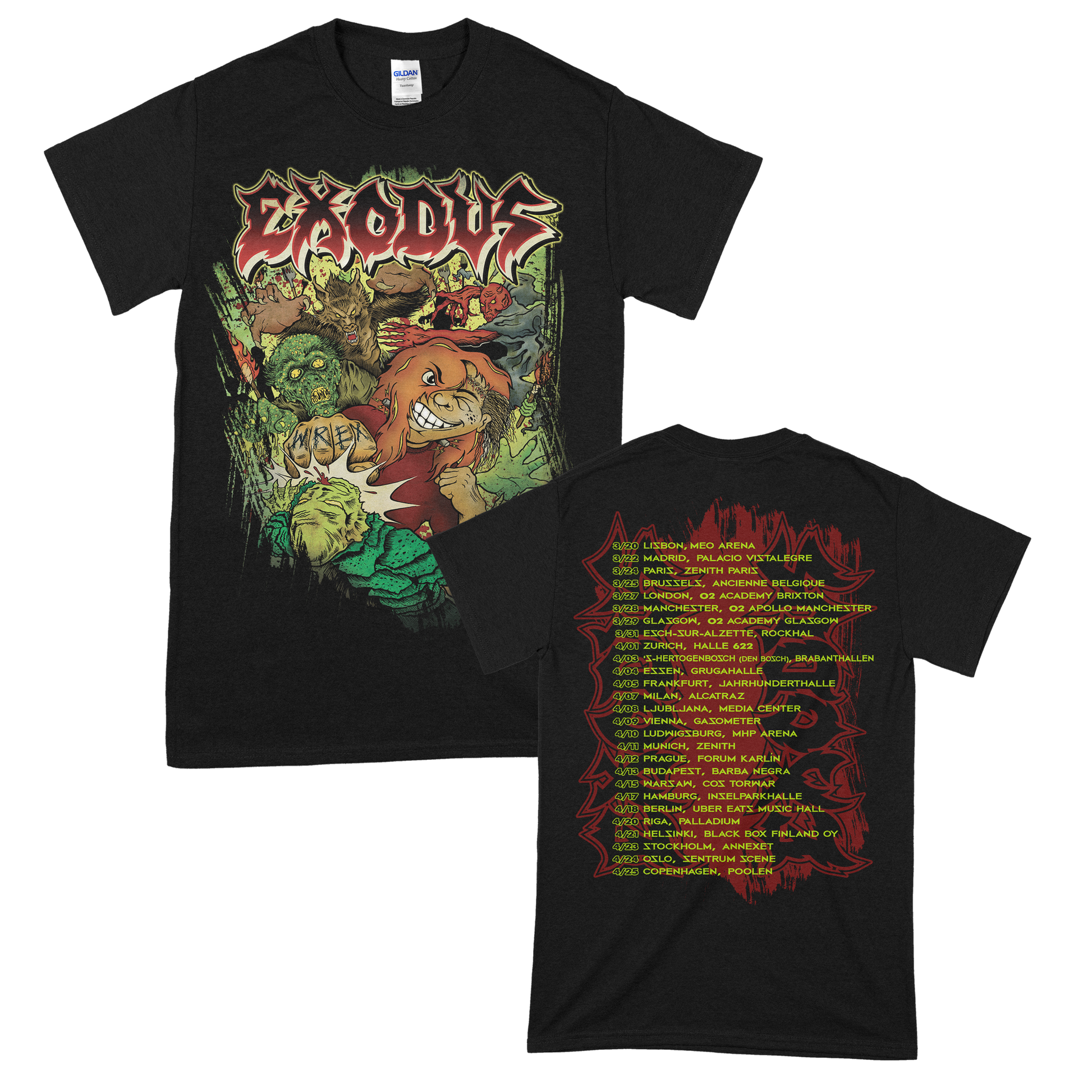Exodus (Wrex Swarm EU Tour 2025) T-Shirt