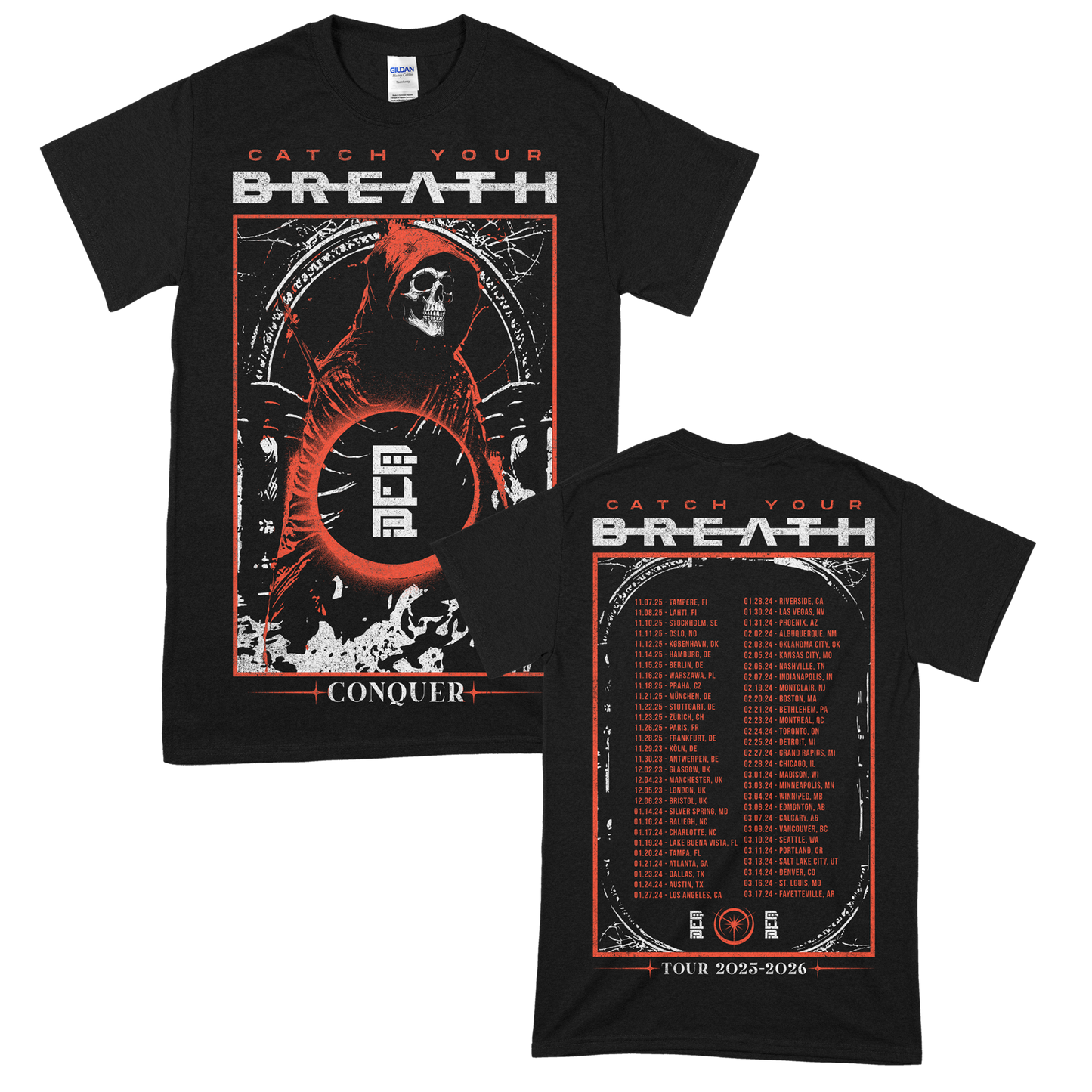 Catch Your Breath (Conquer Tour 2025) T-Shirt