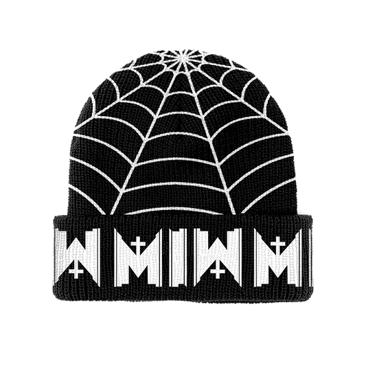 Motionless In White (Spiderweb) Knit Beanie