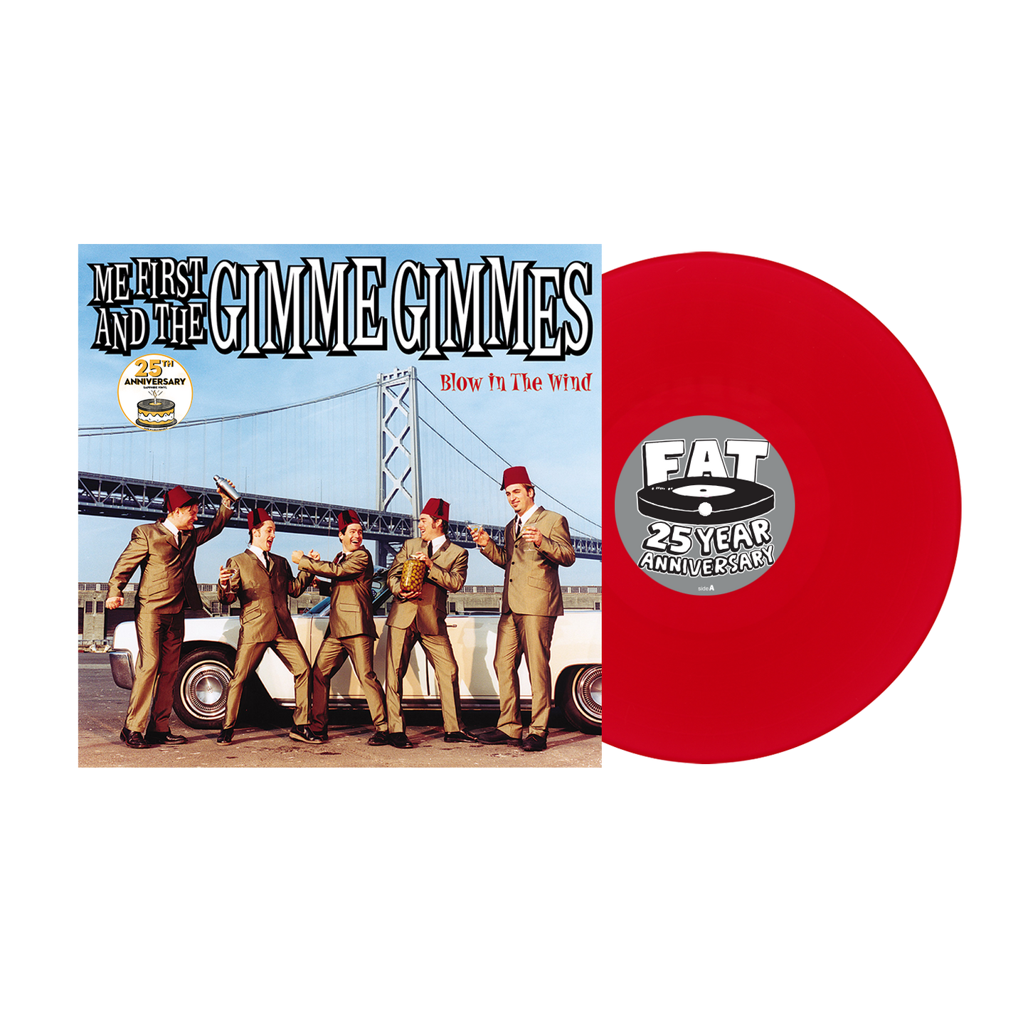 Me First and the Gimme Gimmes (Blow In The Wind (25th Anniversary)) Apple Red Vinyl