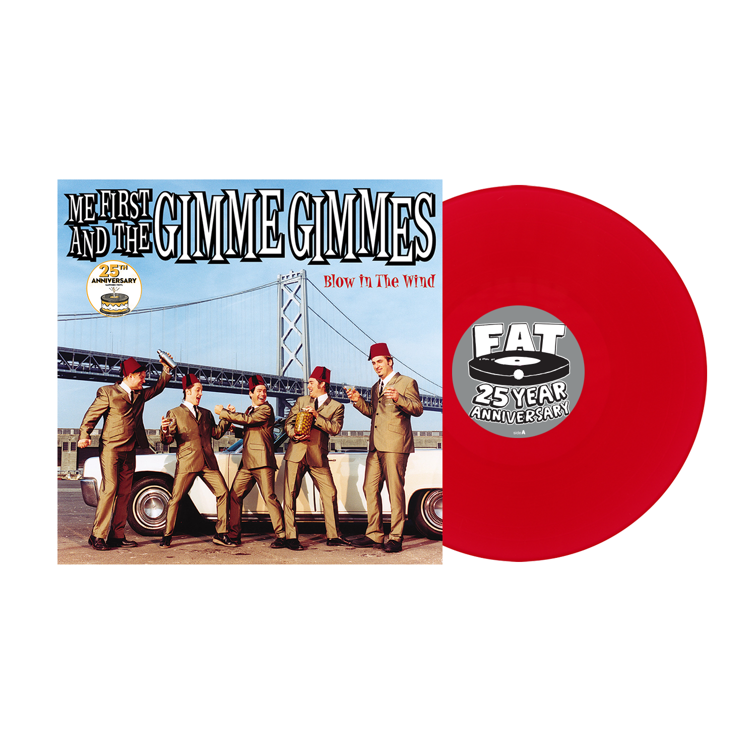 Me First and the Gimme Gimmes (Blow In The Wind (25th Anniversary)) Apple Red Vinyl