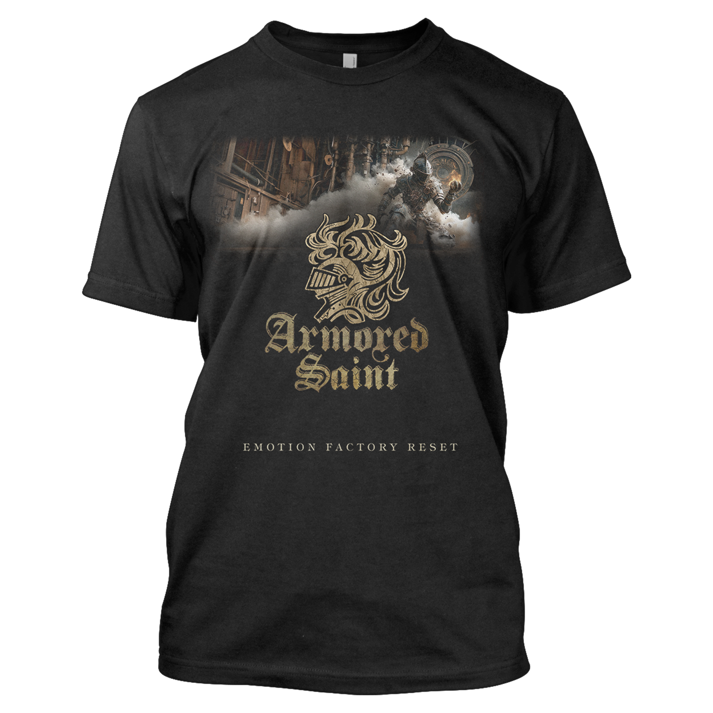 Armored Saint (Emotion Factory Reset Helmet) T-Shirt