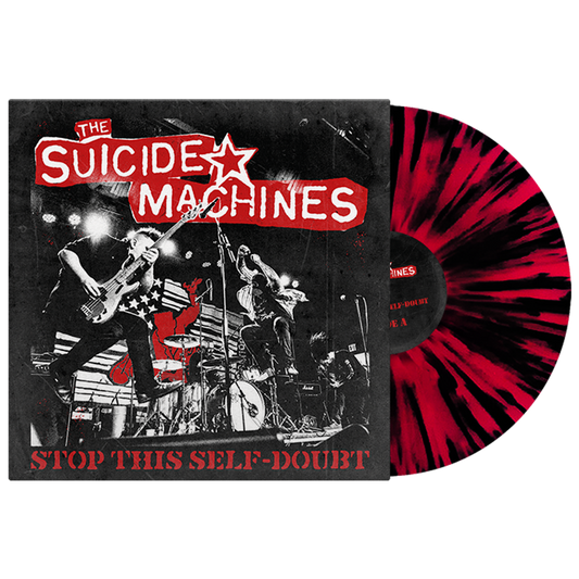 The Suicide Machines (Stop This Self-Doubt) Red Black Splatter Vinyl