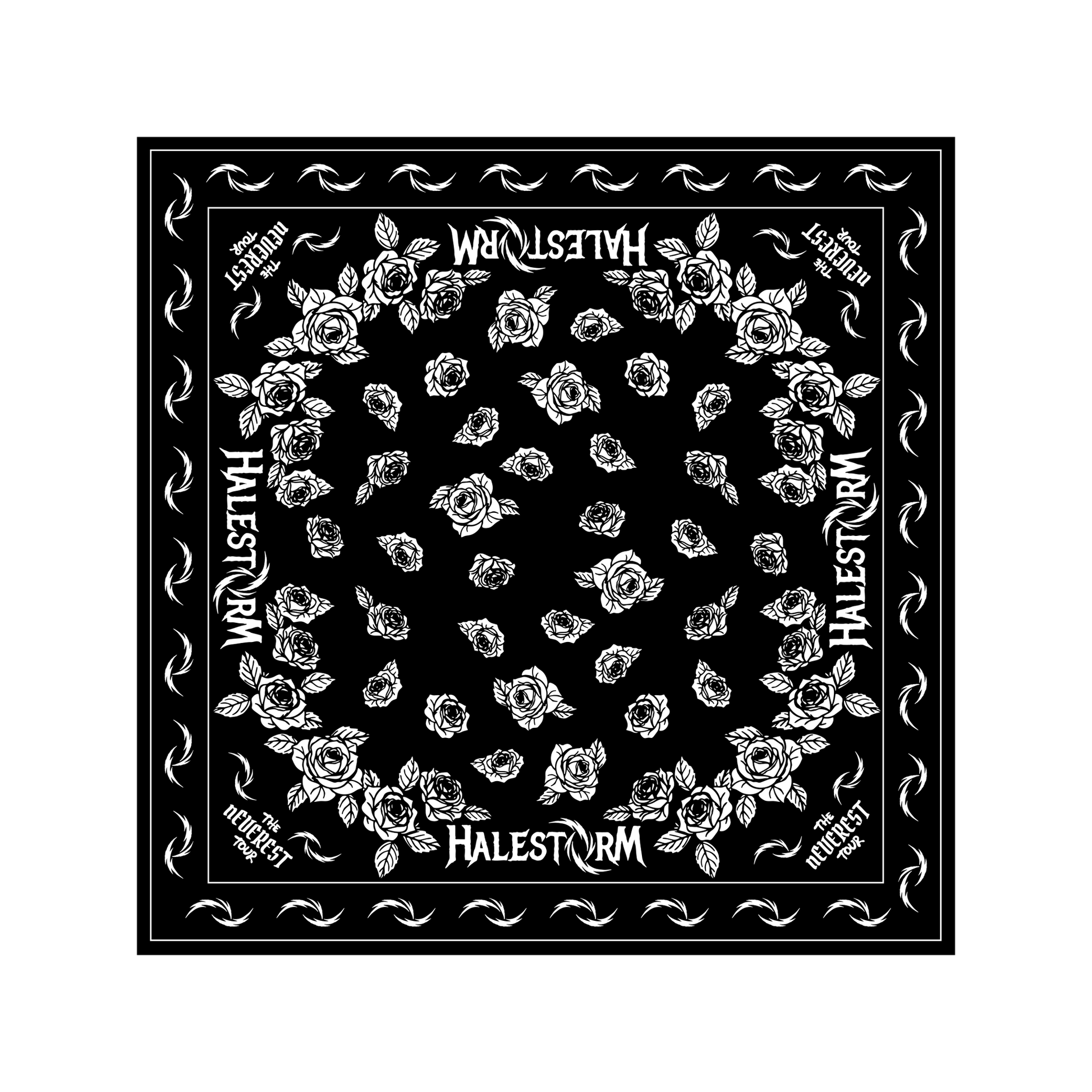 Halestorm (Rose Logo) Bandana