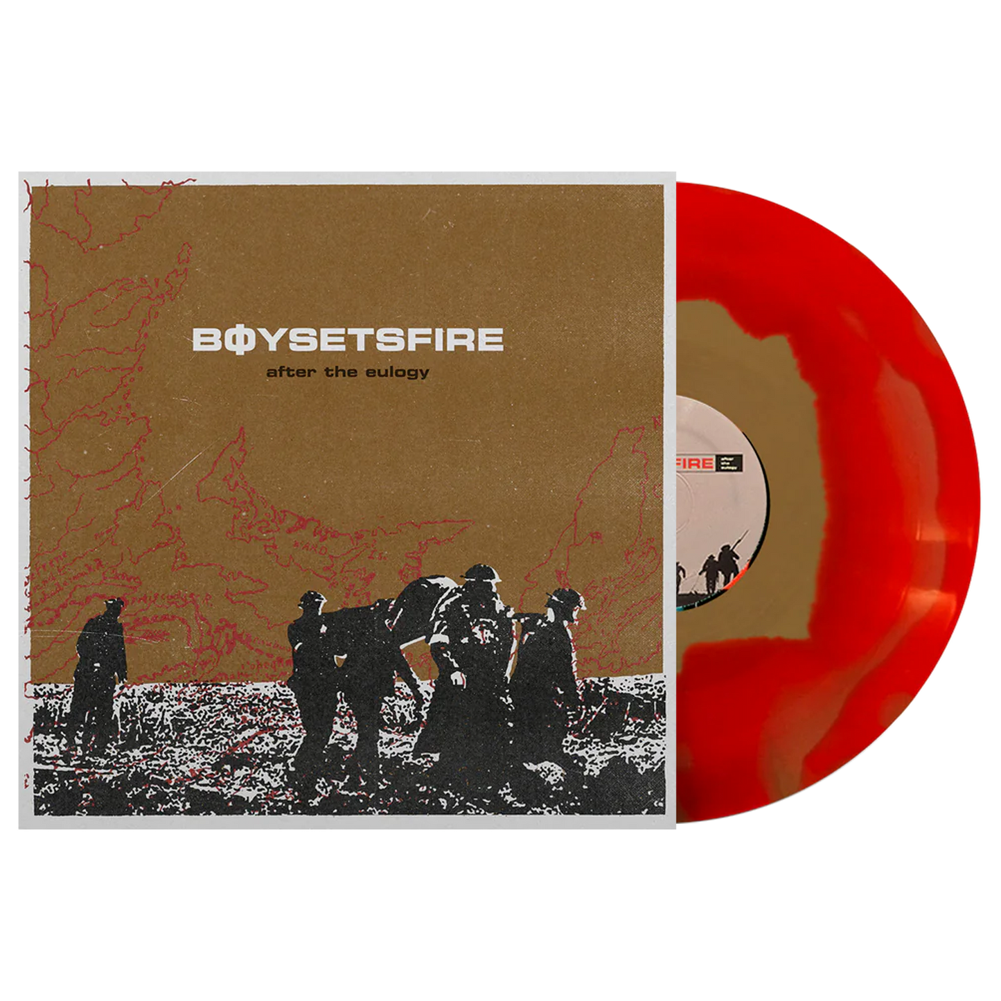 Boysetsfire (After The Eulogy) Red Gold Blob Vinyl