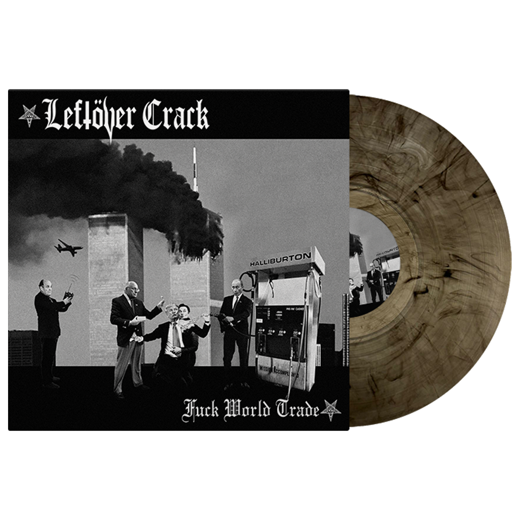 Leftover Crack (Fuck World Trade) Black Smoke Vinyl