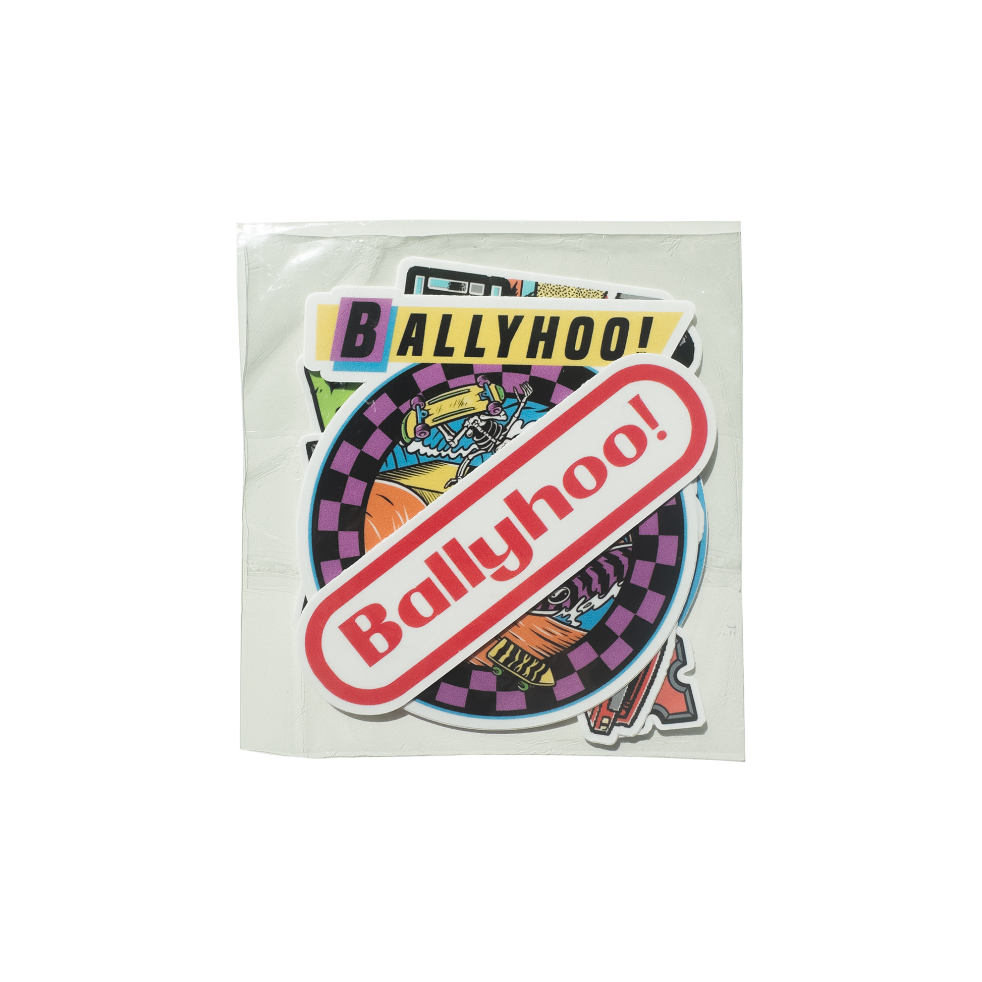 Ballyhoo! (6x Mix) Sticker Pack