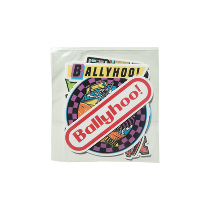 Ballyhoo! (6x Mix) Sticker Pack