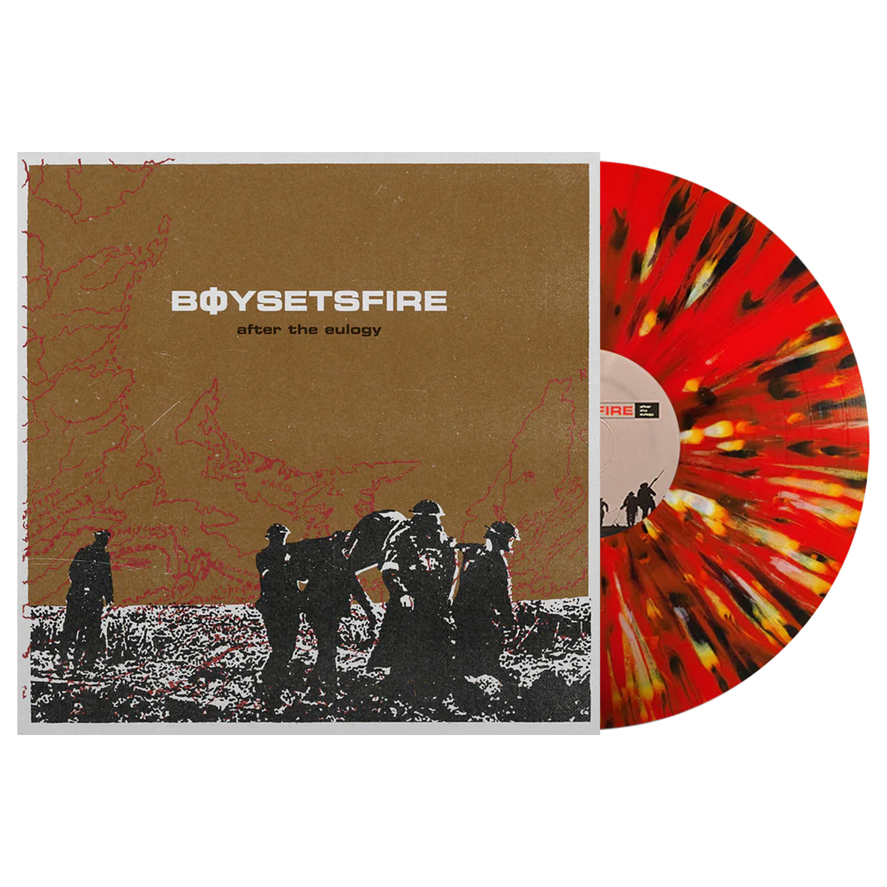 Boysetsfire (After The Eulogy) Red Splatter Vinyl