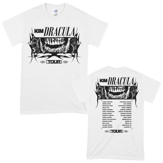 Kim Dracula (EU/UK Tour 2026 White) T-Shirt