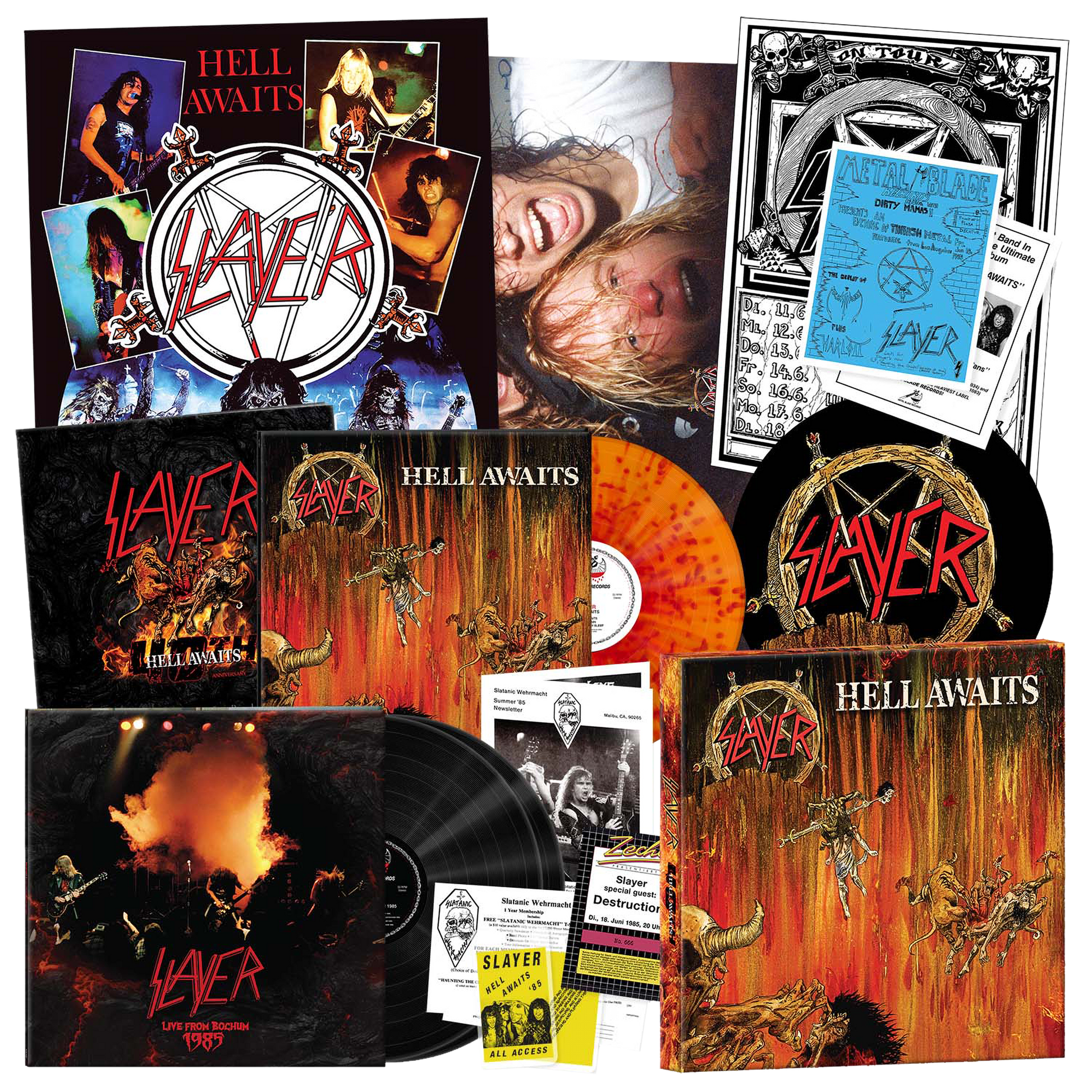 Slayer (Hell Awaits - 40th Anniversary) 3-Vinyl Box Set